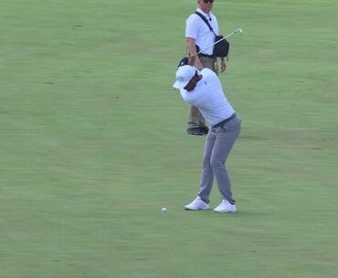 Highlights  LIV Golf Indy 2025  Round One  Sebastian Muñoz Shoots 59 Friday Augusta 15