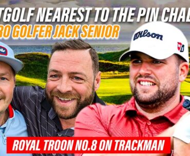 BadatGolf v Pro Golfer Jack Senior in a nearest to the pin challenge #golf #golflife #golffail