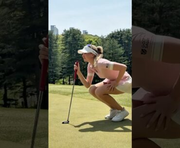 Play a hole with Olivia Cowan 💁‍♀️  #golf #golfswing #golfer #womensgolf #professionalgolfer