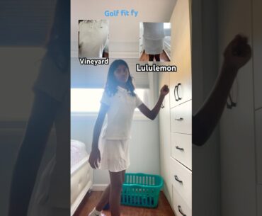 Golf fit for ya #fyp  #tips #blowup #preppy #dance #lululemon #vineyardtop #golfgirl