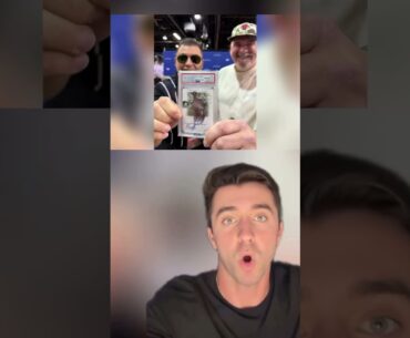 He pulled the most expensive Tiger Woods card in the world from a $1 pack?! 😳