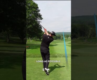 Stop Rotating Early! The Simple Move That Fixed His Swing #golf #golfswing #golftips