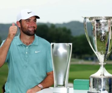 SCOTTIE SCHEFFLER’S INCREDIBLE COMEBACK SHATTERS ROBERT MACINTYRE’S BMW CHAMPIONSHIP DREAMS! PGA