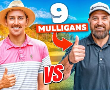 Can Joel beat Ron with 9 Mulligans? (Maroochy River Golf Club)