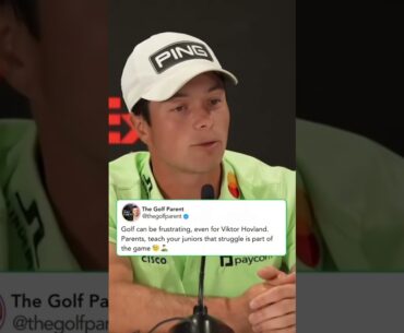 Even Viktor Hovland Struggles: A Lesson for Parents on Junior Golf and Handling Frustration ⛳😤
