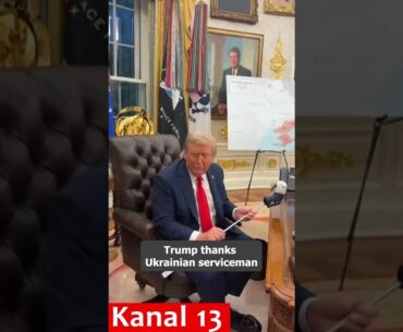 Trump thanks Ukrainian serviceman for veteran's golf putter presented to him by Zelenskyy