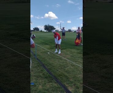 Abe Ancer at LIV Golf Dallas!! #golf #shorts #livgolf #pga #dallas #proplayer #progolfer #trending