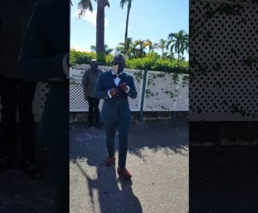 Groom and Groomsmen Arrival  at Caymanas Golf Club - A Wedding in Jamaica During Covid