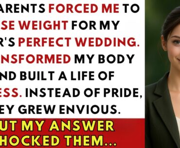 My Parents Forced Me To Lose Weight For My Sister’s Wedding, But After Everything...| family revenge
