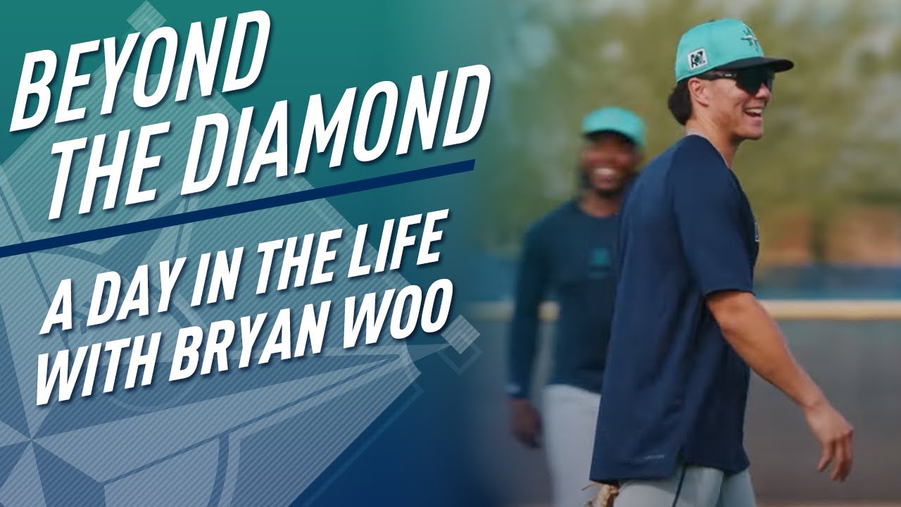 A Day in the Life at Spring Training: Mariners Starting Pitcher Bryan Woo A Day in the Life at Spring Training: Mariners Starting Pitcher Bryan Woo