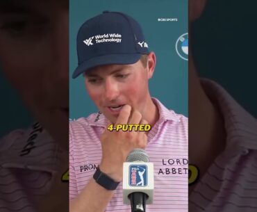 Absolutely wild start to Ben Griffin’s round 😭