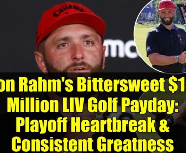 Jon Rahm's Bittersweet $18 Million LIV Golf Payday: Playoff Heartbreak & Consistent Greatness