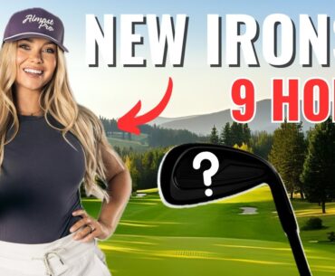 I Got New Irons! 9 Holes Just Me and YOU!