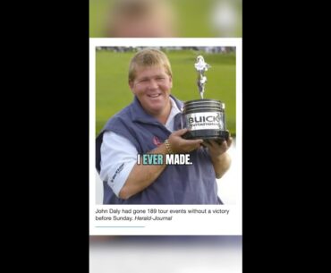 JOHN DALY ON LIV GOLF