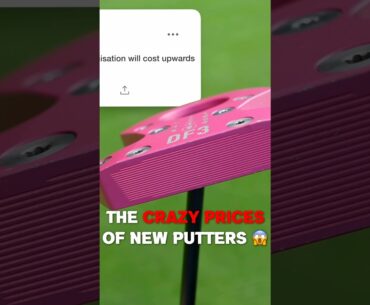 Would you pay these prices for today’s putters? #golf #golfclub #viral #shorts