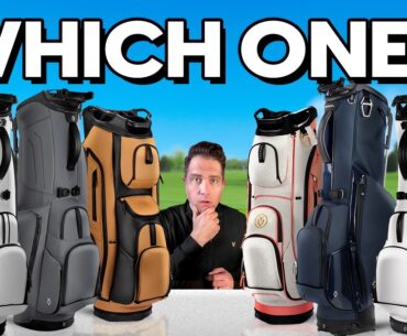 I Tested EVERY Vessel Golf Bag! (Which One is REALLY Best?)