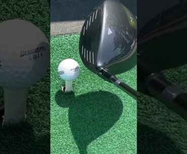 If you’re not DOING this off the golf tee you’re losing distance! #golfshorts #shorts