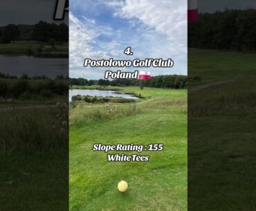 Top 10 Highest Slope Rated Golf Courses In Europe