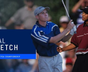 Tiger Woods vs. Sergio Garcia Final 3 Holes | 1999 PGA Championship Round 4
