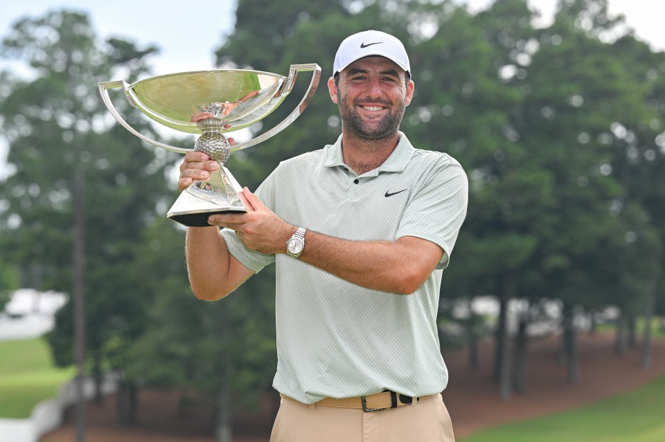 Scheffler won the FedEx Cup last season