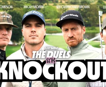 Luke Kwon, Micah Morris, Evan Thompson, & Seb on Golf Knockout Match!