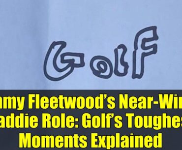 Tommy Fleetwood’s Near-Wins & Caddie Role: Golf’s Toughest Moments Explained