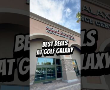 Best golf deals you can find at golf galaxy right now! #golf #golftips #golfclub