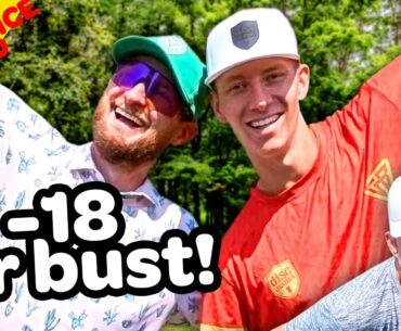 Playing Triples at Idlewild with the Champ! | 2025 LWS Open at Idlewild | Practice Round Part 1