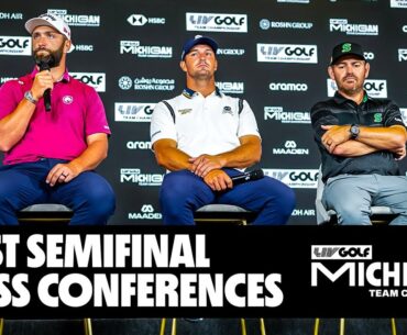 Jon Rahm, Bryson DeChambeau, and Louis Oosthuizen Press Conference