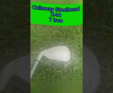 FOR SALE 20.47$ Callaway Steelhead X-14 7 Iron Right-Handed Golf Club Big Bertha Grip