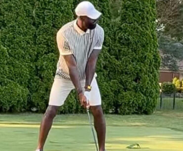 LeBron James’ Awkward Golf Swing Sparks Roasts From Shannon Sharpe, NFL Legends, and Stephen Curry | NBA News