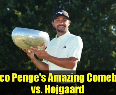 Marco Penge's Amazing Comeback vs. Højgaard | Danish Open 2025 | Golf Highlights