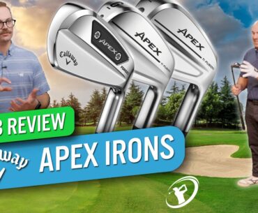250 YARD 5-IRONS!? // Callaway Apex Iron Review
