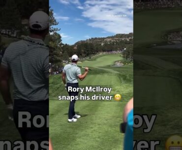 Frustrations got the best of Rory McIlroy during last year’s BMW Championship
