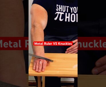 Creating the Worst Ruler Injures for Science! #funny #science