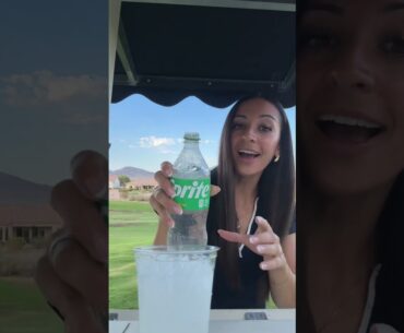 Classy drink for a classy gal🤭✨🍸#golf #drinks #cocktail #cartgirl
