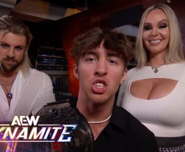 Nick Wayne, Mother Wayne & Kip Sabian talk their betrayal of Christian Cage | AEW Dynamite, 7/16/25