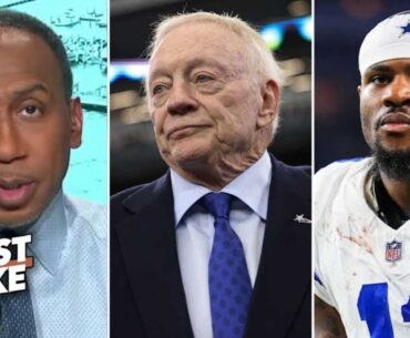 FIRST TAKE | Stephen A. Smith EXPLODES on Jerry Jones for mistreating Micah in contract talks