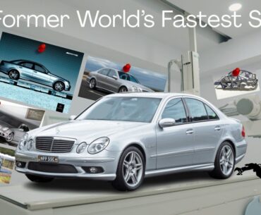 Automotive X-Ray: Mercedes-Benz E55 AMG