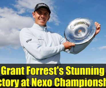 Grant Forrest's Stunning Victory at Nexo Championship   Trump Calls to Congratulate