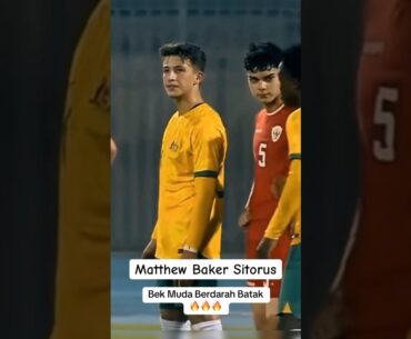 Matthew Baker Sitorus, Bek Muda Berdarah Batak U-17 Timnas Indonesia vs Kuwait