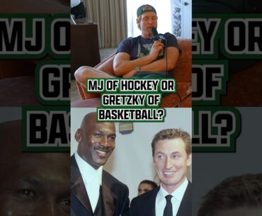 Is Wayne Gretzky the Michael Jordan of hockey, or is Michael Jordan the Wayne Gretzky of basketball?