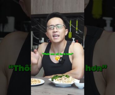 ĂN "SẠCH" VÀ ĂN ÍT KHÔNG LÀM BẠN GIẢM CÂN #annguyenfitness #sports #tips #weightloss