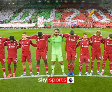 Anfield sings an emotional You'll Never Walk Alone for Diogo Jota and his brother Andre Silva ❤️