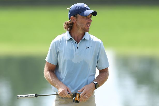 Tommy Fleetwood during the Tour Championship
