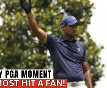 Aaron Rai's Wayward Shot Causes Scare at PGA Championship