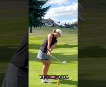 Fix Your Takeaway with One Tee! #golf #golfdrills #golftips