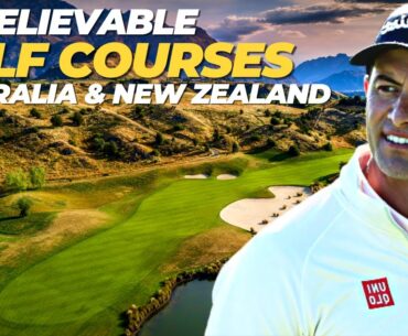 15 UNBELIEVABLE Golf Courses in Australia & New Zealand
