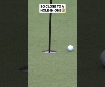 Paul Casey was this close to a hole-in-one 😱 #liv #golf #paulcasey