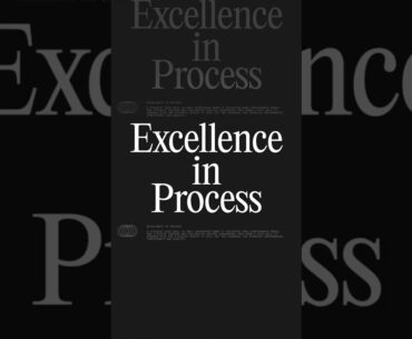 Different paths. Same relentless pursuit. The next chapter of Excellence in Process drops tomorrow.